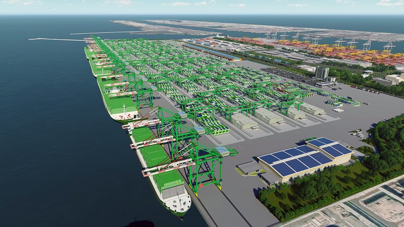 高雄港務公司打造高雄港第七貨櫃中心　鞏固貨櫃樞紐地位
