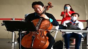 中鋼集團教育基金會攜手大提琴家張正傑老師　連續八年舉辦　輪椅族公益音樂會