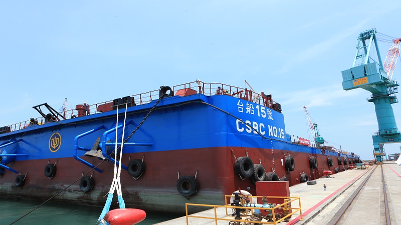 台灣首艘大型風電工作船「台船15號」出航　開創本土在地新局面