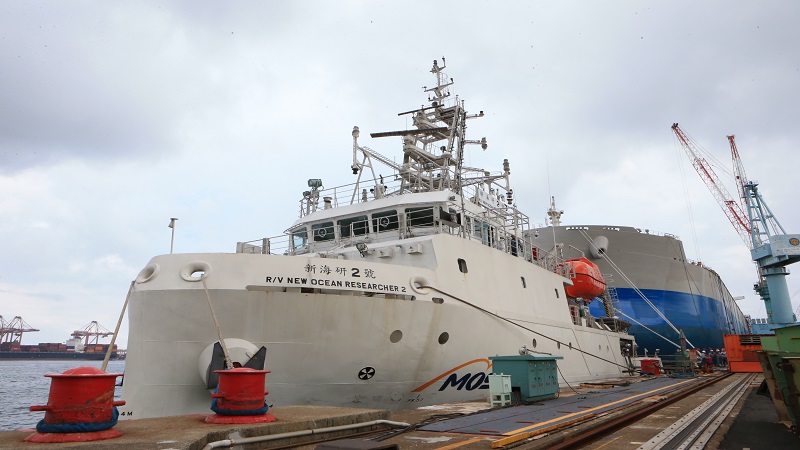 台船打造首艘高級海洋研究船　名為「新海研二號」